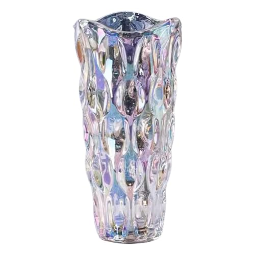 RWAJZAX Elegantes Jarrones De Cristal Claro De Cristal Floral Para La Presentación De Flores En Casas Bodas Y Ocasiones Especiales Grandes Jarrones Decorativos