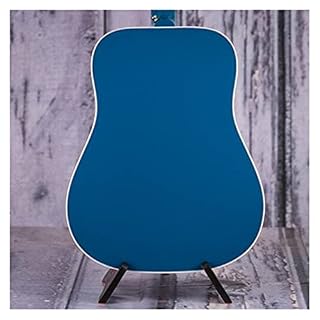 FMOPQ Custom Guitar AAA Dreadnought Handmade Custom Big Blue Acoustic/Electric Guitar in A Warm Aqua Blue Color Cla… - Les Beatles, Paul McCartney, John Lennon, RIngo Starr, George Harrison FMOPQ Custom Guitar AAA Dreadnought Handmade Custom Big Blue Acoustic/Electric Guitar in A Warm Aqua Blue Color Cla… – Image 2