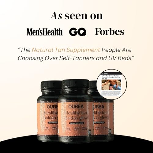 Ourea Carotenoid Golden Glow Tanning Pills