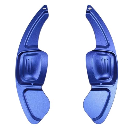 �V�t�g�p�h�� Compatible With For Passat B8 2017 2018 2019 2020 �ԗp�X�e�A�����O�z�C�[�������V�t�g�p�h���V�t�^�[�ƌ݊�������(Blue)