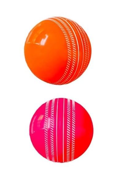 KKRISH, Sports i10 Hard Wind Ball, Cricket Synthetic Ball, Smooth Practice (Multi Color) Pack of 2-image-16