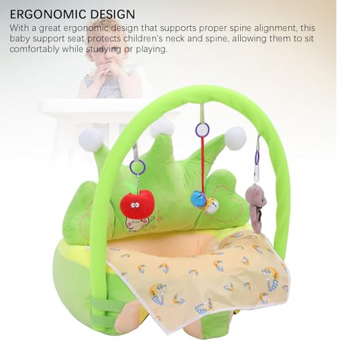 Siège de soutien bébé anti basculement pour apprendre à s'asseoir en peluche - 3