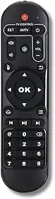 Controle Remoto Mibo X - Azamerica Evolution Extremo e TV Box -X7 – Substitui Modelo Original - Novo Com NF