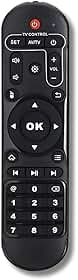 Controle Remoto Mibo X - Azamerica Evolution Extremo e TV Box -X7 – Substitui Modelo Original - Novo Com NF