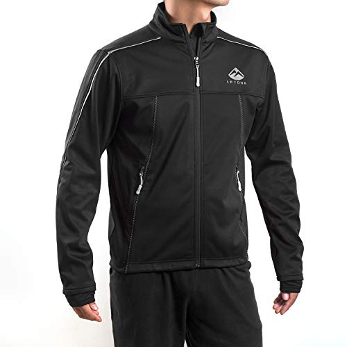 Letook Fahrradjacke Männer Winddichte Thermo für Winter Outdoor-Sport Fahrradbekleidung Warme Fleecejacke - Image 4