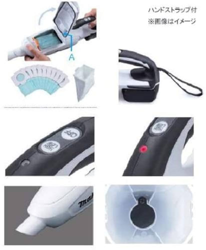 マキタ コードレス掃除機CL182 紙パック式 上位モデル CL182FDRFW imgrc0072439791.jpg