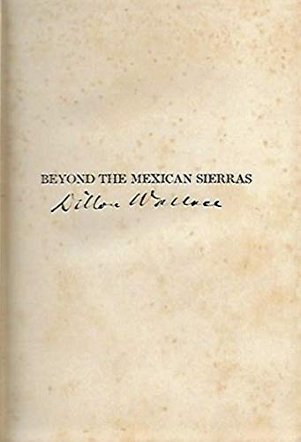 Beyond the Mexican Sierras, B00085YGNE Book Cover