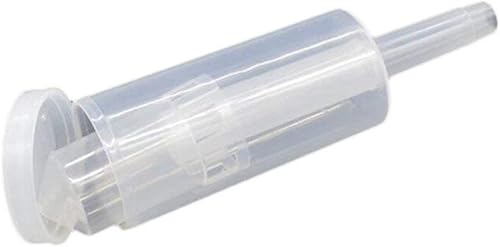 Cerradura de aire simple de 2 piezas Airlock Homebrew con tapa Fermentación de cerveza Fabricación de vino Twin Bubble Grommet Airlocks