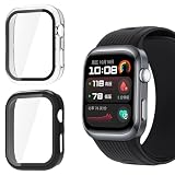 Doxxvai Cover per Huawei Watch D2 con Vetro Temperato 9H, 2 Pezzi