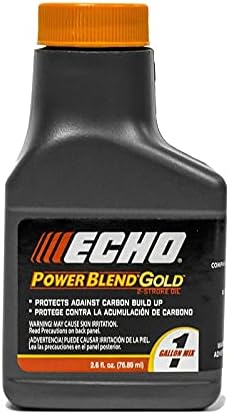 New (1) Case Echo OEM Oil (48) 2.6 oz Bottles 2 Cycle Mix for 1 Gallon Power Blend fits 6450001