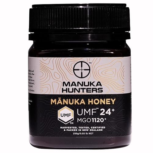 Image of Manuka Honey UMF 24+ /MGO 1120+ Certified, Raw Manuka Honey New Zealand - 250g