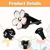 Daisy Vent Decorative Clip - 8PCS Cute Air Freshener Vent Clip, Car Decoration (White) #3