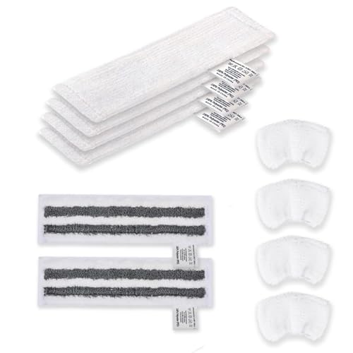 Test-Avis Kärcher SC 1 Multi & Up : Nettoyeur Vapeur 3-en-1 Prêt en 30s 18 NINESPRING Lot de 10 Chiffons de Rechange en Microfibre Compatible