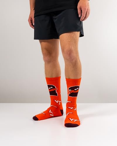 TCK Mayhem Crew Socks Calf Length Sock Mens Game Day Socks3