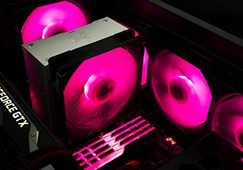 Kaze Flex 120 High Air Flow PC Case Fan, Fluid Dynamic Bearing,120mm x 25mm (RGB Edition, PWN 4-pin, 1200RPM) by SCYTHE - Used condition - Image 7