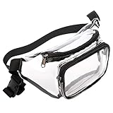 3. Correa desmontable: rango ajustable de 21 a 48 pulgadas; excelente acabado como costuras fuertes, hebilla de plástico resistente, cremallera duradera, etc. La correa se puede quitar. Las correas ajustables alrededor de la cintura son geniales, tienen mucho espacio para ajustar el tamaño, y el cierre es estable.