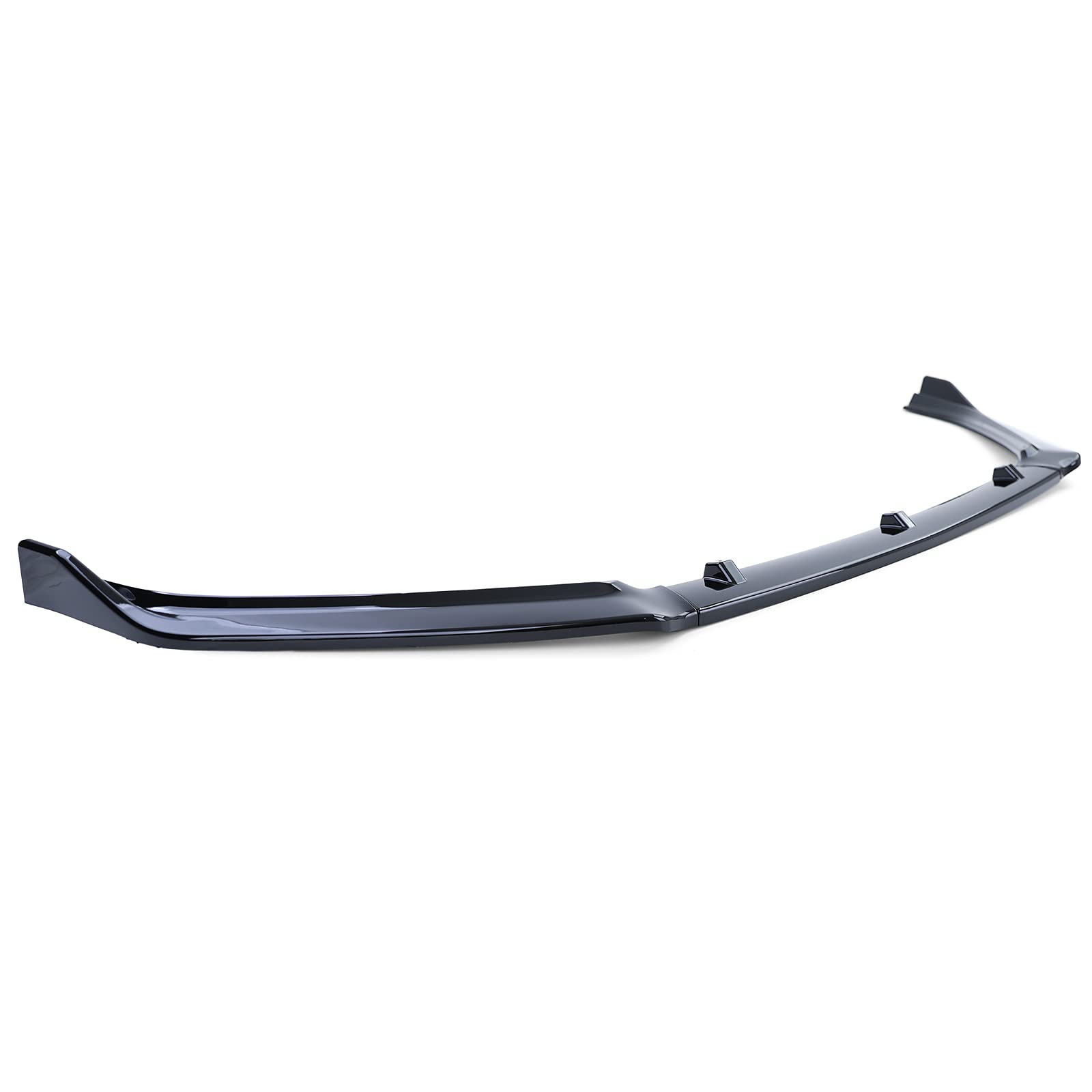 CUP Frontspoiler Lippe Schwarz Glanz für VW Polo 5 6C 14-17