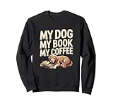 Retro Coffee Love My Dog My Book My Coffee Shirt