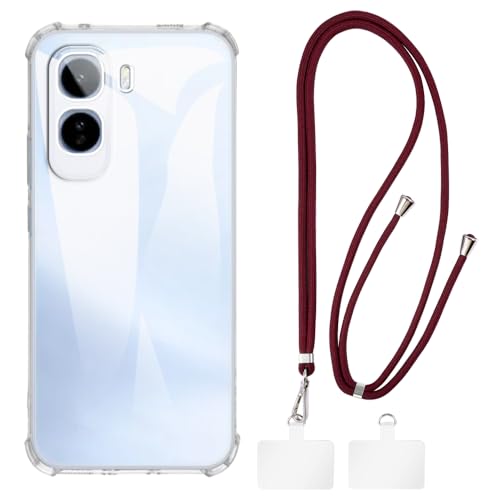 Shantime �P�[�X�ƃN���X�{�f�B�X�g���b�v�Z�b�g Motorola Razr 50S 5G 2024 �Ƃ̌݊������� �g�уJ�o�[�Ƌ����o�b�N���t�������\�l�b�N�X�g���b�v�����2���̃p�b�`�t��(�N���A + ���b�h)