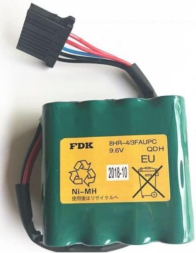 2Pcs 4500mAh 8HR-4/3FAUPC 9.6V Rechargeable Battery for Okuma Machine Tool E5503-07E-001