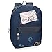 Produktbild Pepe Jeans Scarf Schulrucksack, 44 cm, 21.12 liters, Blau (Azul)