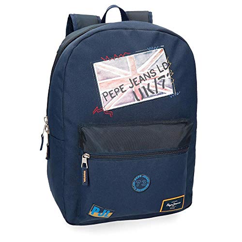 Pepe Jeans Scarf Mochila  44 cm  21.12 litros  Azul