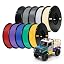 PLA+-10*1KG-Black+White+Grey+Red+Blue+Green+Yellow+Nude+Purple+Silver