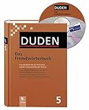  Duden - Fremdwörterbuch - Buch plus CD: Unentbehrlich für das Verstehen und den Gebrauch fremder Wörter