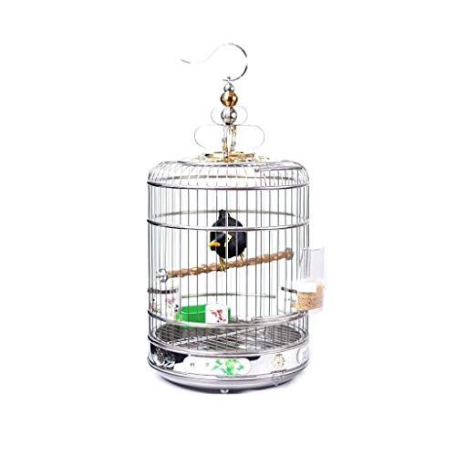 Cage oiseau avec anneau acier de suspension robuste l - 2