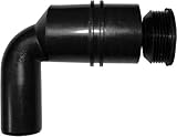 Fácil instalación Fominaya 0111527029 Kit codo de polietileno, salida agua, diámetro 32 mm para bidé/lavabo