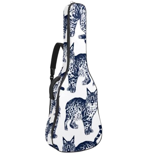 Sac à dos guitare acoustique étui souple imperméable 109cm
