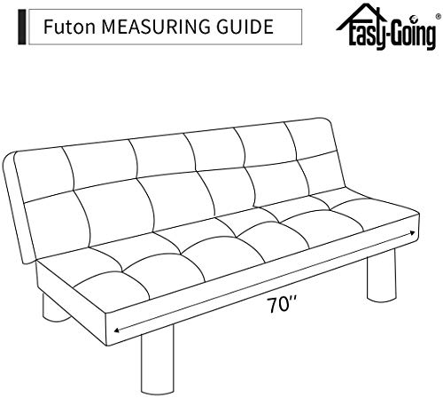 Image of Easy-Going Sofa Slipcover Futon Cover Waterproof Couch Cover Furniture Protector Cover Pets Covers Whole Fabric No Stitching Non-Slip Fabric Pets Kids Children Dog CatiE†FutoniA'Light Blueia€