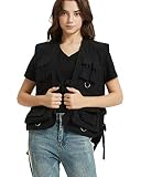 Herren Damen Multifunktionsweste Summer Outdoor Weste Fotografie Jacke mit Vielen Taschen für Angeln Reise Camping