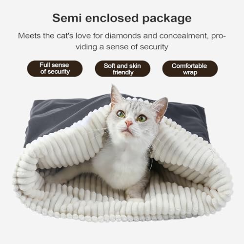 Nexusectar Hundeschlafsack | Haustiernest Für Katzen Und Hunde,Wärmender Schlafsack Winter Haustierbett Zum Ausruhen Verstecken Für Zuhause Auto Weihnachten
