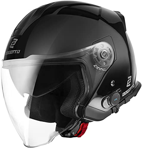 Bogotto V586 BT Jethelm, schwarz, XS