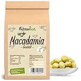 Macadamia geschält 500g | ganze Macadamia-Nuss geschält | ideal zum Kochen, Backen oder als gesunder Snack | Macadamianüsse sonnengereift aus Australien | vom Achterhof