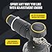 Active Foam Cannon with ¼ inch Quick Connector for Electric and Gas Pressure Washers. Wide-Mouth Bottle and Variable Spray to Generate Thick Snow Foam Spraying for Home DIY car wash & Detailing.