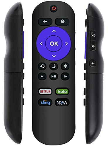 Remote Control Compatible With All Sharp Roku Tv Lc-50Lbu591U Lc-50Lbu711U Lc-55Lbu591U Lc-55Lbu711U Lc-43Lbu591U Lc-32Lb601U Lc-24Lb601U Lc-50Lb601U Lc-40Lb601U Lc-65Q7370U Lc-43Lb601U #TOP6