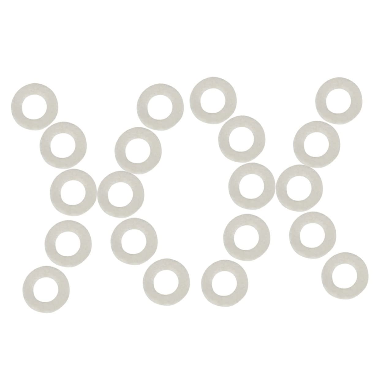 SUPVOX 20pcs Trumpet Pad Felt Washers Comfortable Gentle Material for Professional Trumpets