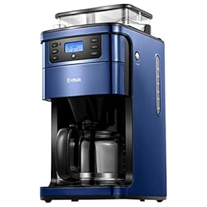SOVORM Drip Coffee Maker, Grind and Brew Automatic Coffee Machine with Built-In Burr Coffee Grinder, Programmable Timer Mode and Keep Warm Plate The New