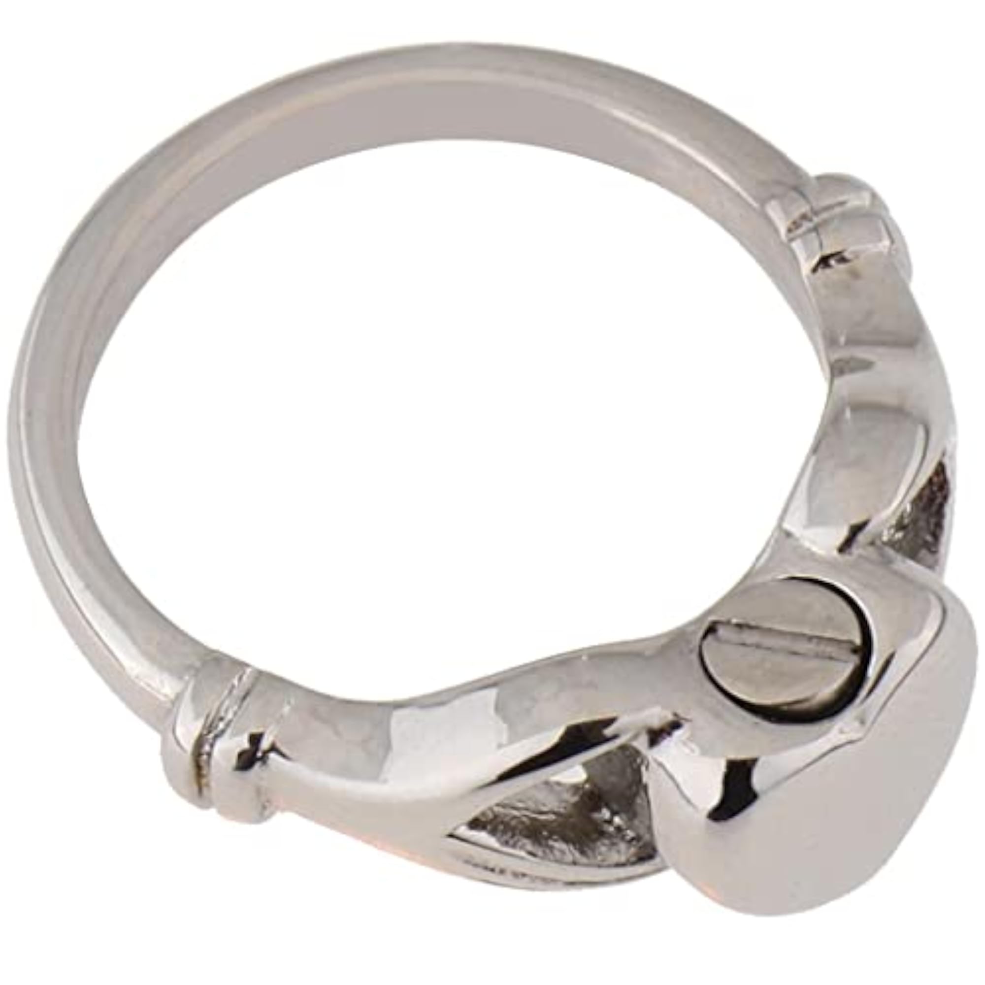Heart Memorial Ring for Pet Ashes, Size 9