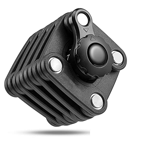 Serrure de vélo portable haute sécurité avec cylindre antivol robuste pour VTT