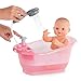 Corolle Baby Doll Bathtub with Shower - Accessory Play Set for 12