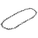 Oumefar 3/8P 15Inch High Density Zinc Alloy 050 40DL Chainsaw Saw Chain for Logging Forests Wood Branches Saw Chain Replacement