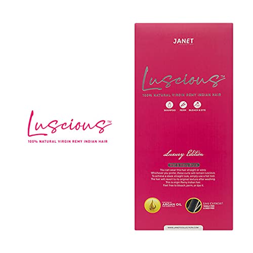 Janet Collection Luscious Remy Indian Human Hair Riri Wig (Natural) #TOP2
