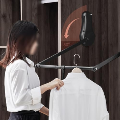 Tringle de placard rétractable 51-120cm pour penderie