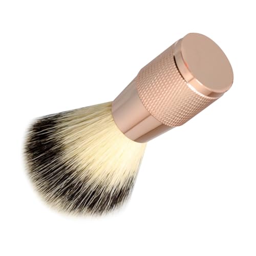 FOYTOKI Travel Mustache Brush Small Beard Brush for Men Nylon Bristles Shaving Tool for Grooming on The Go