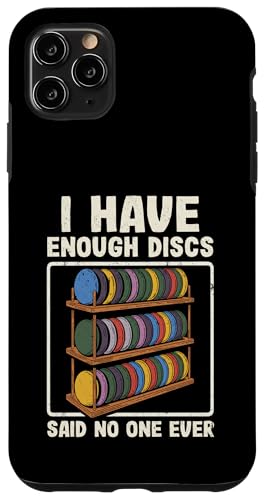 I Have Enough Discs �v���[���[ �j���p �ʔ��� �f�B�X�N �S���t �X�}�z�P�[�X iPhone 11 Pro Max �p