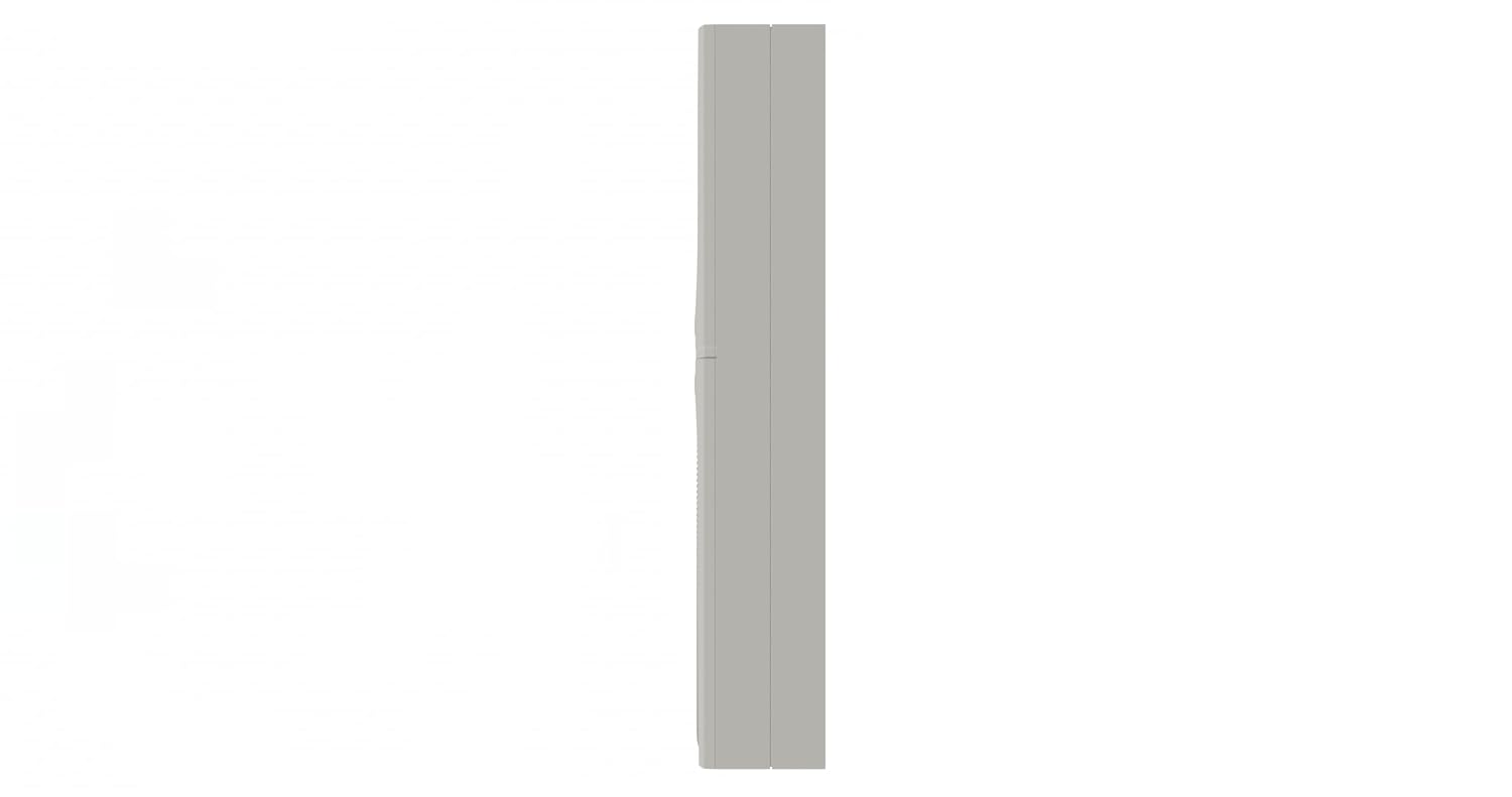 Rittal 3187.930, Blue e+ wall-mounted cooling unit, 8,871.57 BTU/hr, 110/240V, 380/480V, 50/60Hz, 63" Height x 17.7" Width x 11.6" Depth