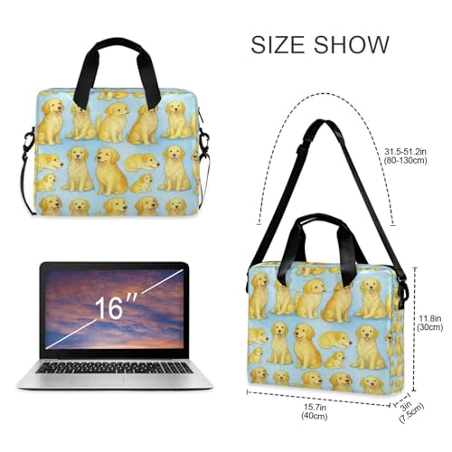 Maletín portátil tipo crossbody para laptop de 15.6 pulgadas miniatura 5